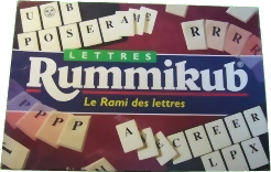 Visuel du Jeu Rummikub Lettres