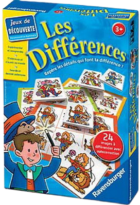 Visuel du Jeu Les différences