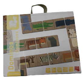 Visuel du Jeu Dominos Savane