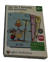 Visuel du Jeu des 7 Familles Animaux