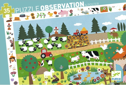 Puzzle observation : La ferme