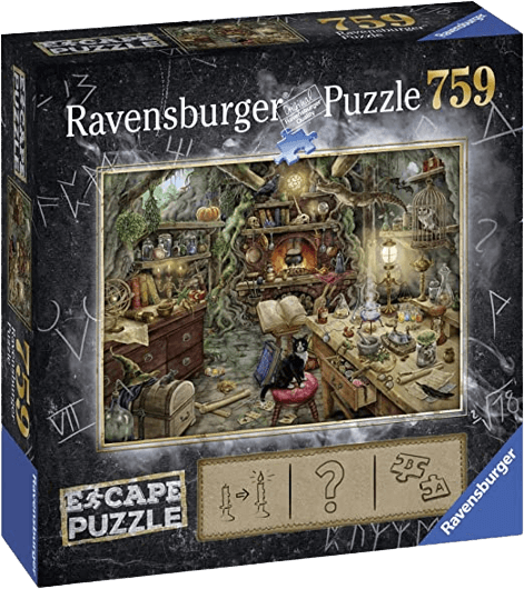 Jouet Escape Puzzle : la cuisine de sorcière
