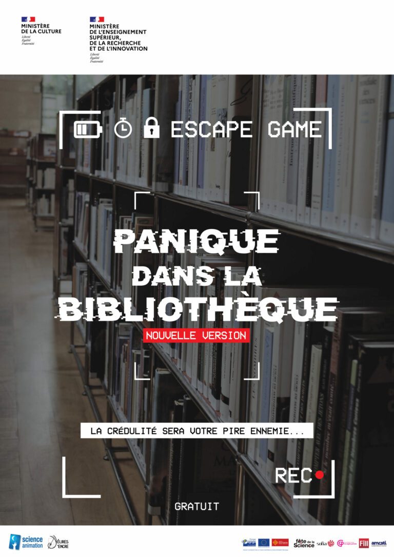 Escape Game Panique dans la Bibliothèque