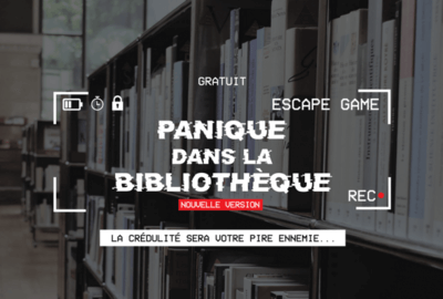 Escape Game 'Panique dans la Bibliothèque'