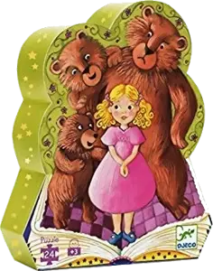 Visuel Puzzle Boucle D'Or Et Les Trois Ours'